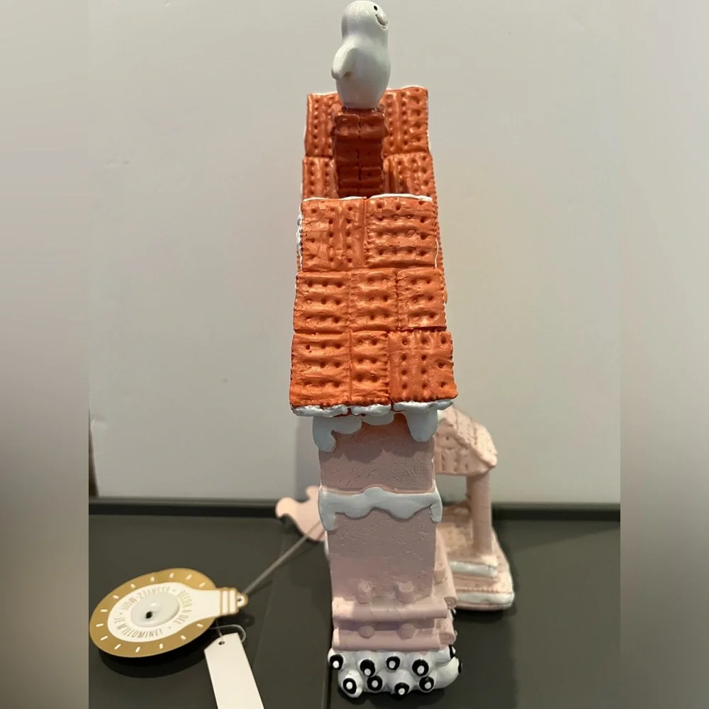 🍁Adorable Globin & Ghoul Pink Light-up Haunted House- NWT - Picture 3 of 8